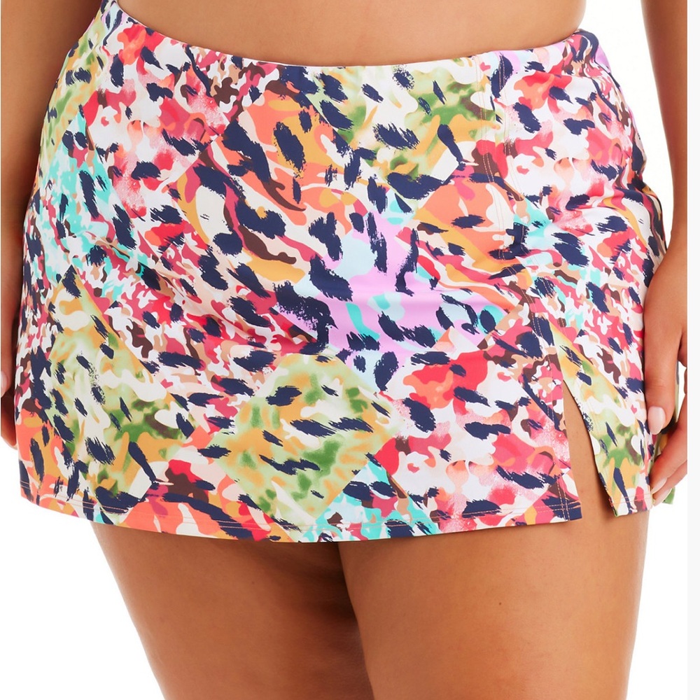 Plus Size 20W Women's Swim Skirt